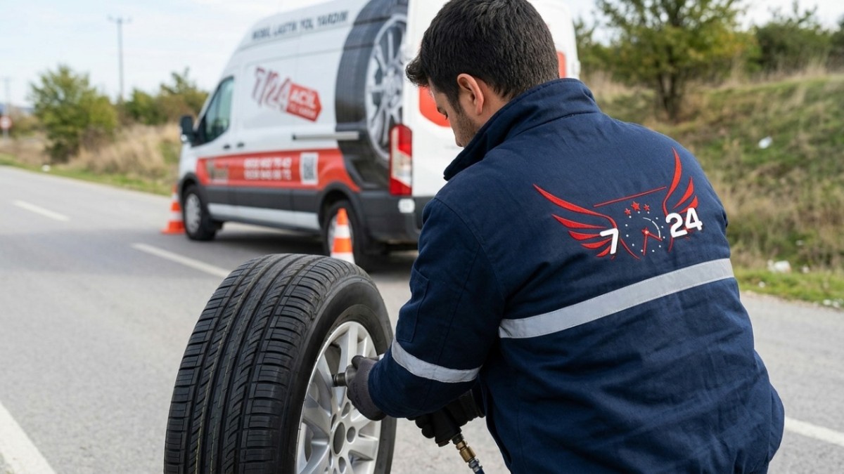 7/24 Mobil Lastik ve Yol Yardım Ekibi